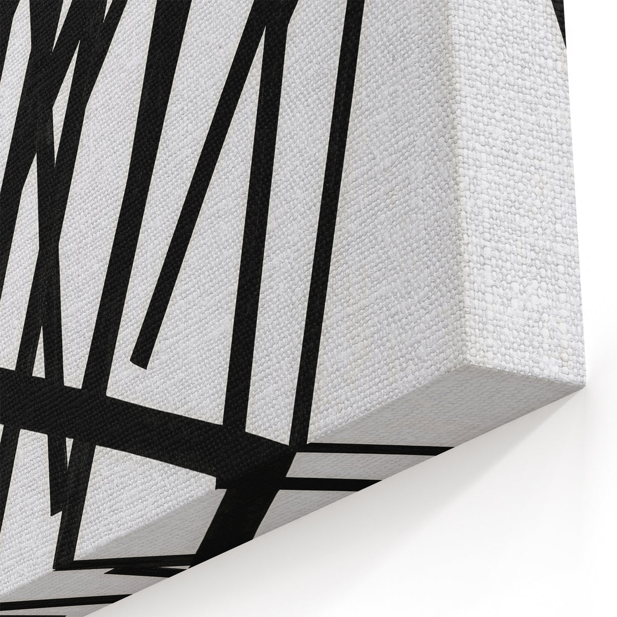 Minimalist Black and White Abstract Art