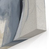 Minimalist Geometric Abstract Art - Black and Gray Circular Patterns