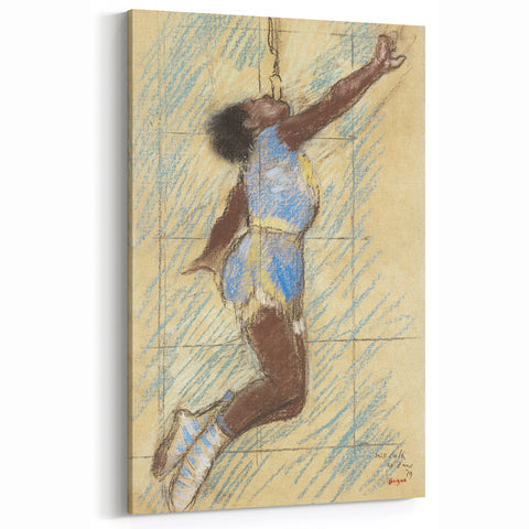 Miss Lala at the Fernando Circus - Impressionism Wall Art Print