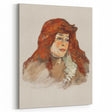 Mme Lili Grenier Portrait - Impressionist Wall Art by Toulouse-Lautrec