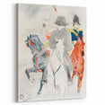 Napoleon and Horsemen - Impressionist Art by Toulouse-Lautrec