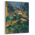 La Route Tournante à Montgeroult - Impressionist Art by Cézanne
