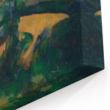 La Route Tournante à Montgeroult - Impressionist Art by Cézanne