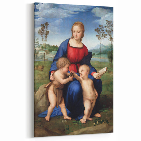 Renaissance Art Prints: Raphael's Madonna of the Goldfinch Wall Decor