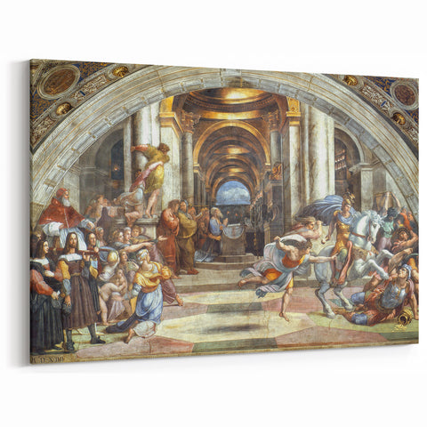 Renaissance Art Prints - Raphael’s The Expulsion of Heliodorus Masterpiece