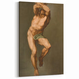 Renaissance Art Prints - Figure Study After Michelangelo’s Last Judgment