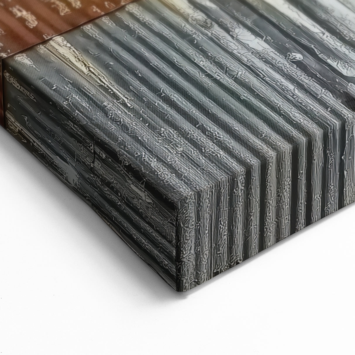 Rustic Metal Barn Exterior - Barn Wall Art for Industrial Farmhouse Decor
