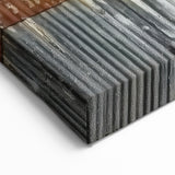 Rustic Metal Barn Exterior - Barn Wall Art for Industrial Farmhouse Decor