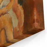 Modern Wall Art - Abstract Seated Figure for Minimalist Decor