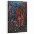 Modern Wall Art - Abstract Dante-Inspired Scene for Unique Decor