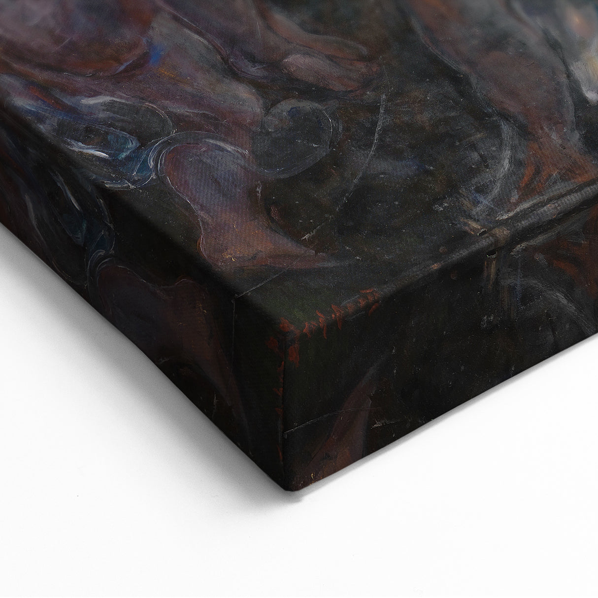 Modern Wall Art - Abstract Dante-Inspired Scene for Unique Decor