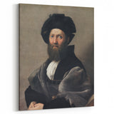 Raphael: Portrait of Baldassarre Castiglione Renaissance Print
