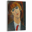Modern Wall Art - Expressive Abstract Portrait for Contemporary Decor