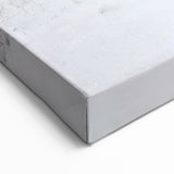 Minimalist Wooden Barn in Snow - Rustic Winter Wall Art for Home Decor