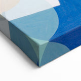 Modern Wall Art - Geometric Abstract Design in Vibrant Circular Layers