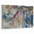 Modern Wall Art - Abstract Expressionist Design with Vibrant Movement