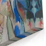 Modern Wall Art - Abstract Expressionist Design with Vibrant Movement