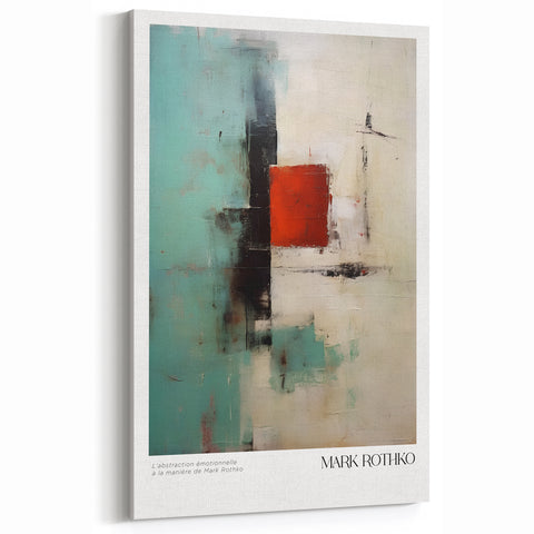 Abstract Expressionist Art Prints - Rothko-Inspired Canvas Wall Art