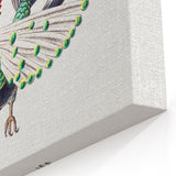 Modern Wall Art - Vibrant Hummingbird Illustration in Bold Colors
