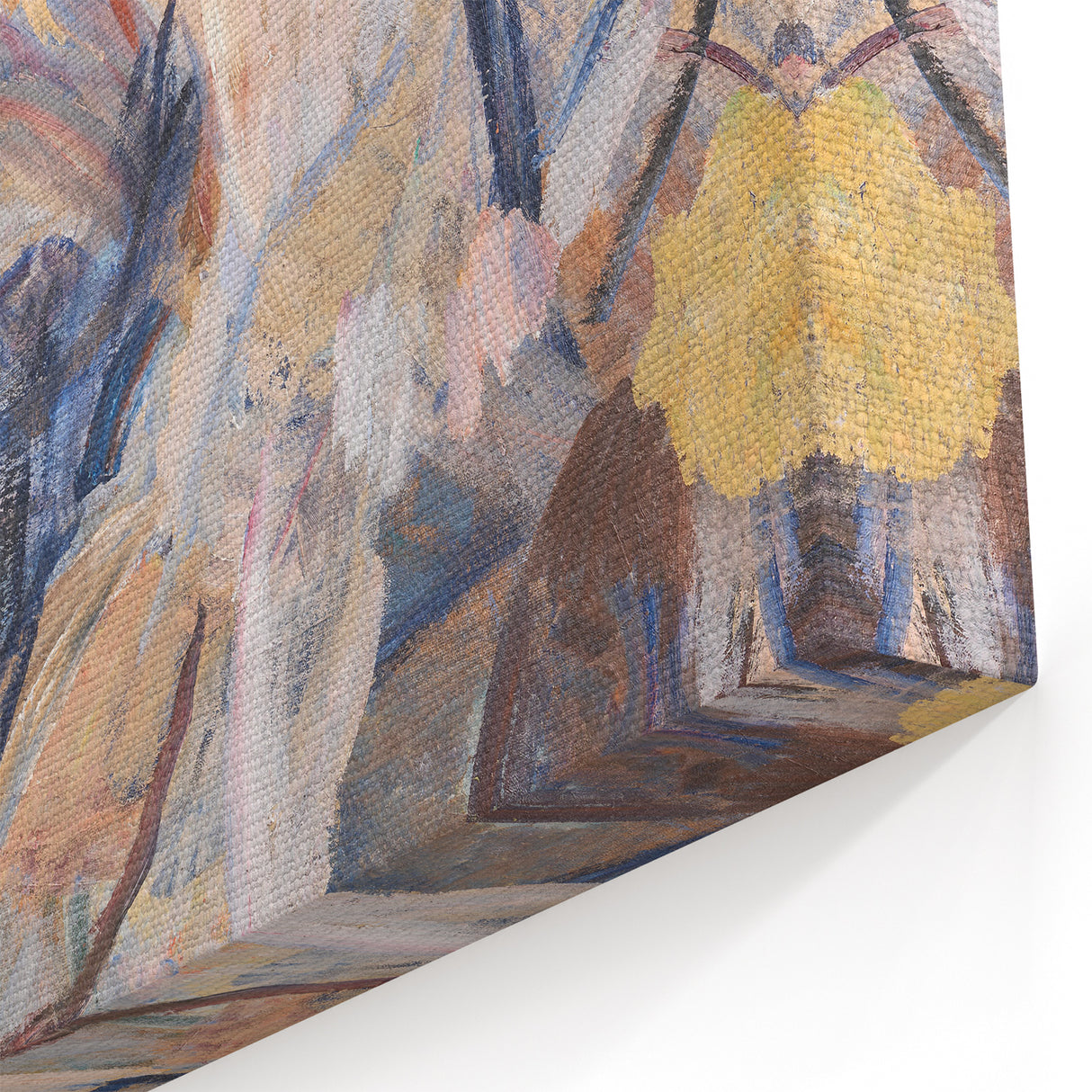 Modern Wall Art - Romantic Abstract Fantasy in Warm Earth Tones