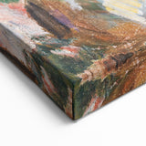 Modern Wall Art - Romantic Abstract Fantasy in Warm Earth Tones