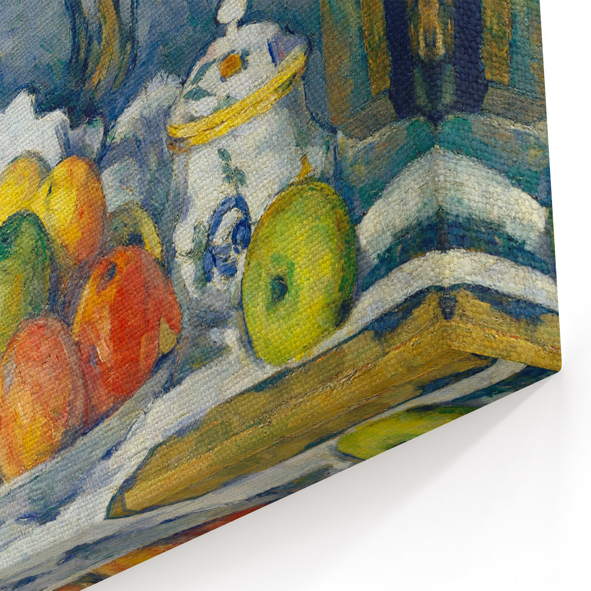 Modern Wall Art - Vibrant Still Life with Apples