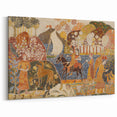 Modern Wall Art - Scenic Journey with Two Figures