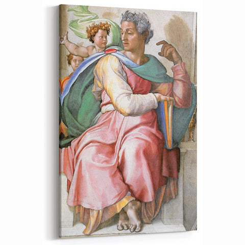 Michelangelo Buonarroti: Isaiah Renaissance Fresco Print