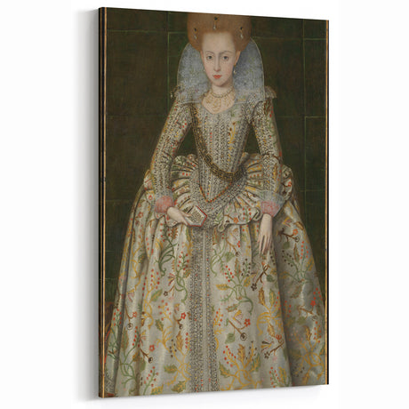 Robert Peake the Elder: Princess Elizabeth Renaissance Art Print