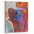 Modern Wall Art - Vibrant Abstract Nautical Scene with Human Figures