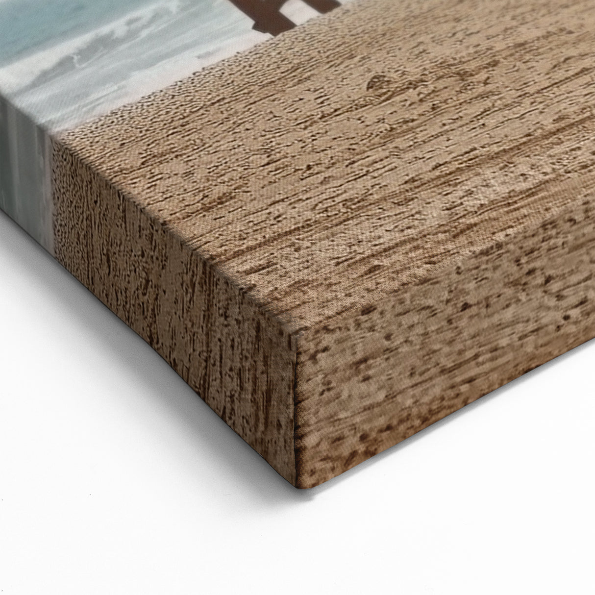 Minimalist Beach Art - Lifeguard Tower Oceanfront Wall Decor