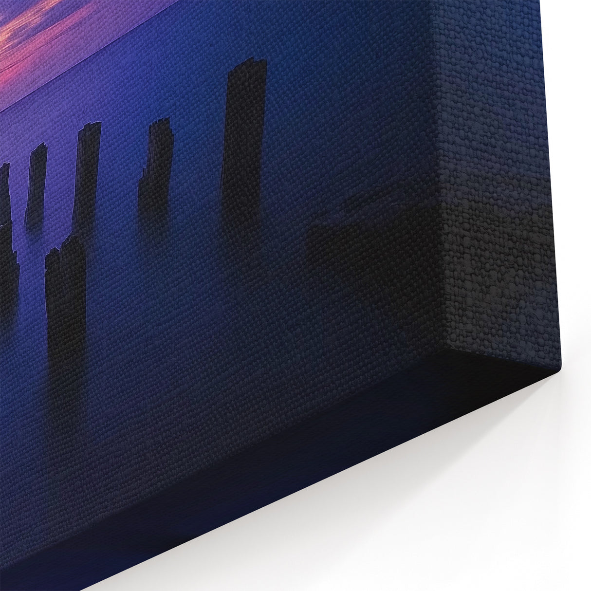 Twilight Ocean Wall Art - Serene Coastal Scene with Vibrant Hues
