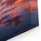 Tropical Sunset Beach Wall Art - Reflective Ocean Coastal Decor