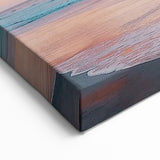 Dreamy Coastal Wall Art - Pastel Beach Sunrise with Serene Ocean Waves