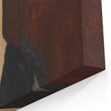 Modern Wall Art - Elegant Portrait of a Woman in Rich Earthy Tones