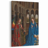 Jan van Eyck's The Annunciation: Renaissance Masterpiece Wall Art