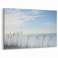 Elegant Coastal Wall Art - Sea Grass and Ocean Serenity Beach Print