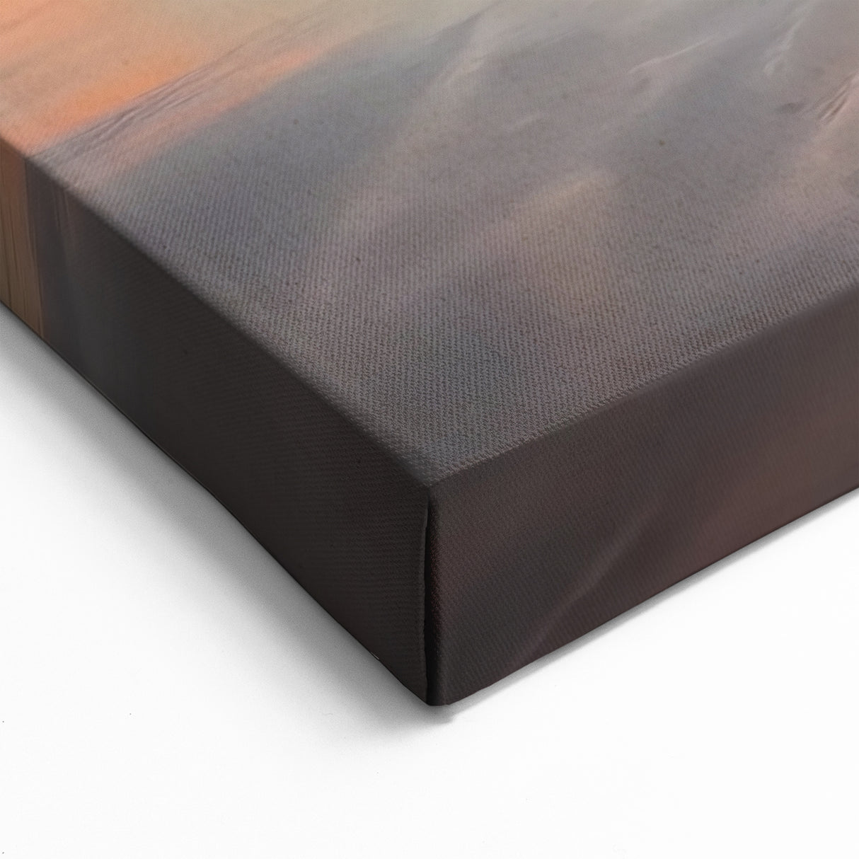 Pastel Coastal Rocks Wall Art - Tranquil Ocean Beach Scene Decor