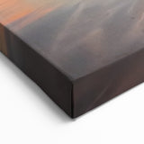 Pastel Coastal Rocks Wall Art - Tranquil Ocean Beach Scene Decor