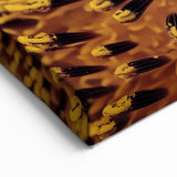 Sunflower Canvas Art - Vibrant Nature Close-Up Prints