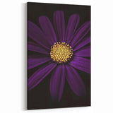 Floral Photography Prints - Elegant Purple Flower Canvas Art