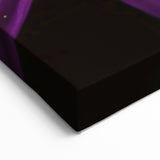 Floral Photography Prints - Elegant Purple Flower Canvas Art