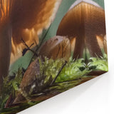 Nature Inspired Wall Art - Forest Mushroom Close-Up Print