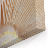 Botanical Wall Decor - Intricate Mushroom Gills Art