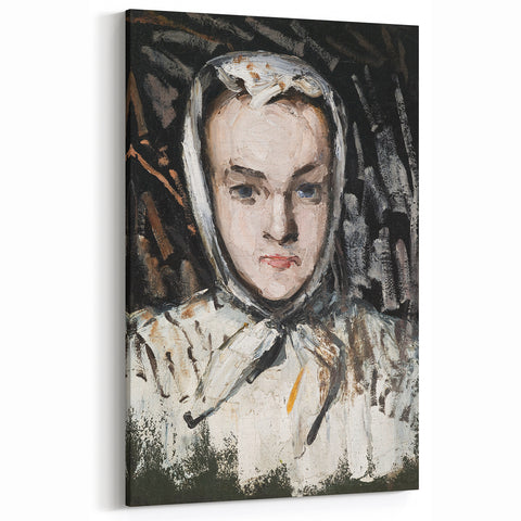 Impressionism Wall Art: Portrait of Marie Cézanne by Paul Cézanne Prints