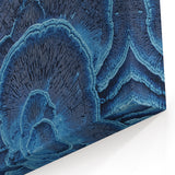 Floral Photography Prints - Textured Close-Up of Vibrant Blue Coral