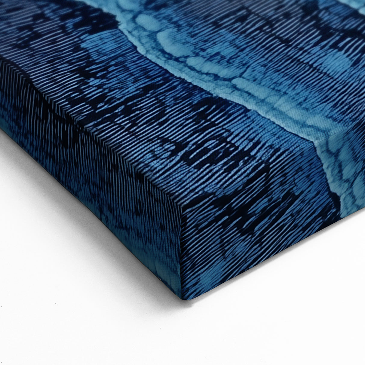 Floral Photography Prints - Textured Close-Up of Vibrant Blue Coral