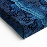 Floral Photography Prints - Textured Close-Up of Vibrant Blue Coral