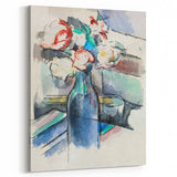 Impressionism Wall Art: Roses in a Bottle by Paul Cézanne Prints