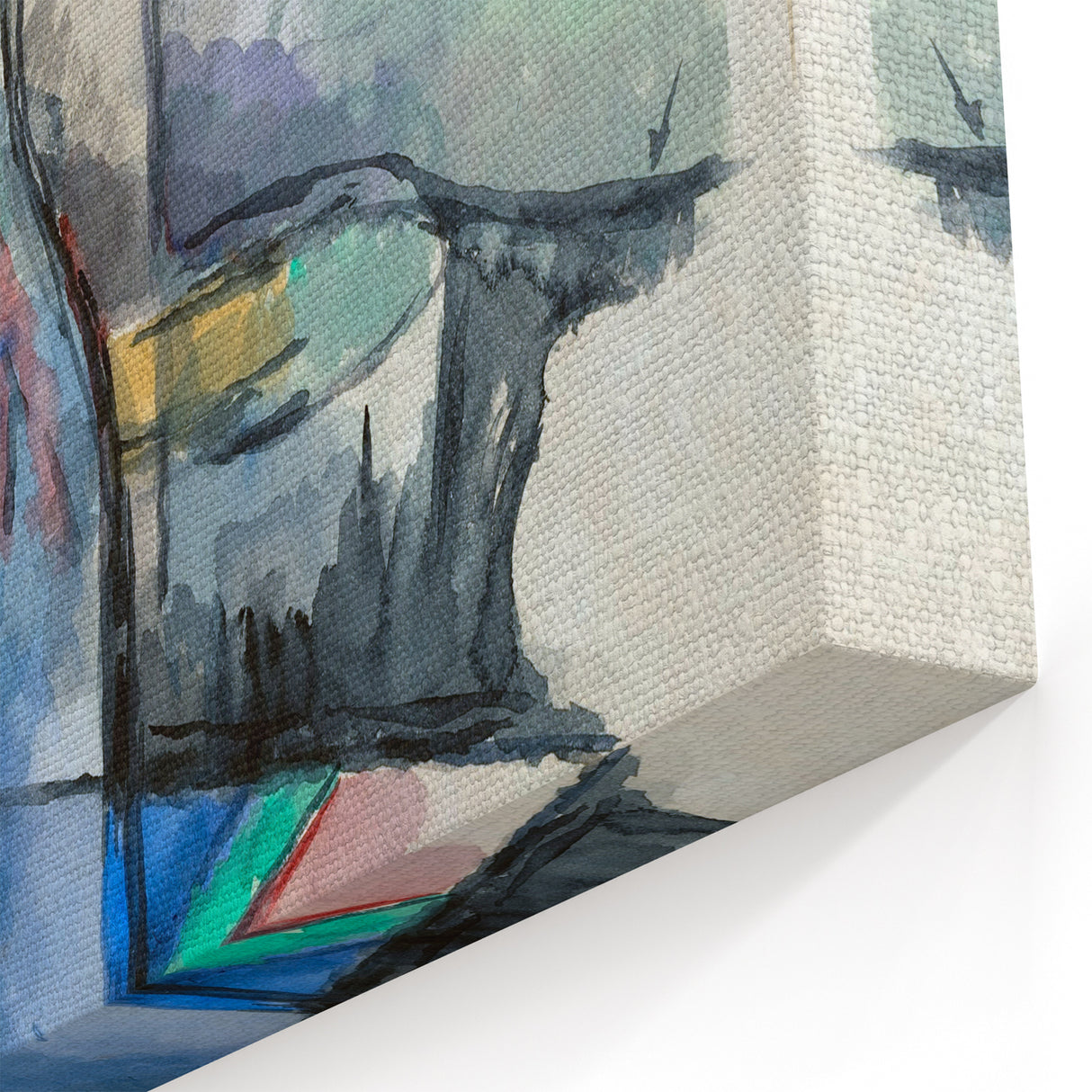 Impressionism Wall Art: Roses in a Bottle by Paul Cézanne Prints
